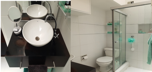 BAÑOS PEQUEÑOS Y FUNCIONALES